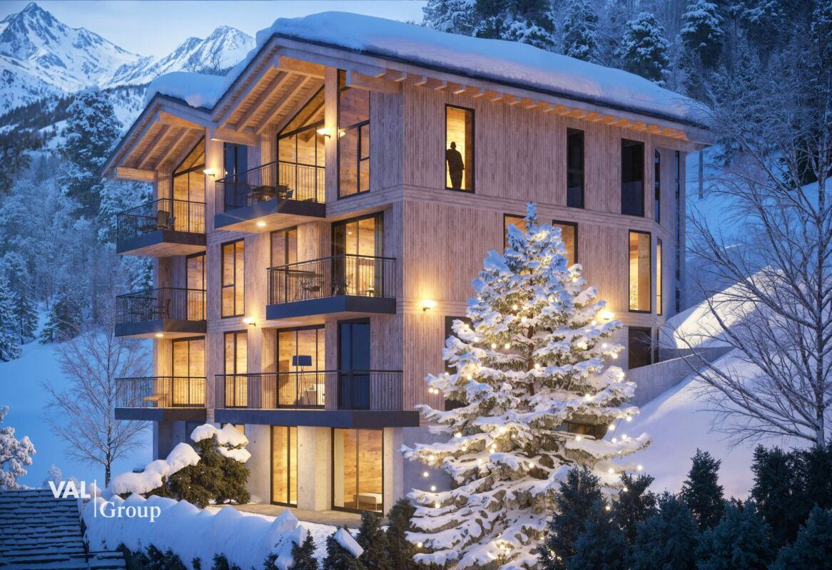 Résidence Le Roc : appartements luxueux offrant un confort 5 étoiles et une vue panoramique sur les montagnes