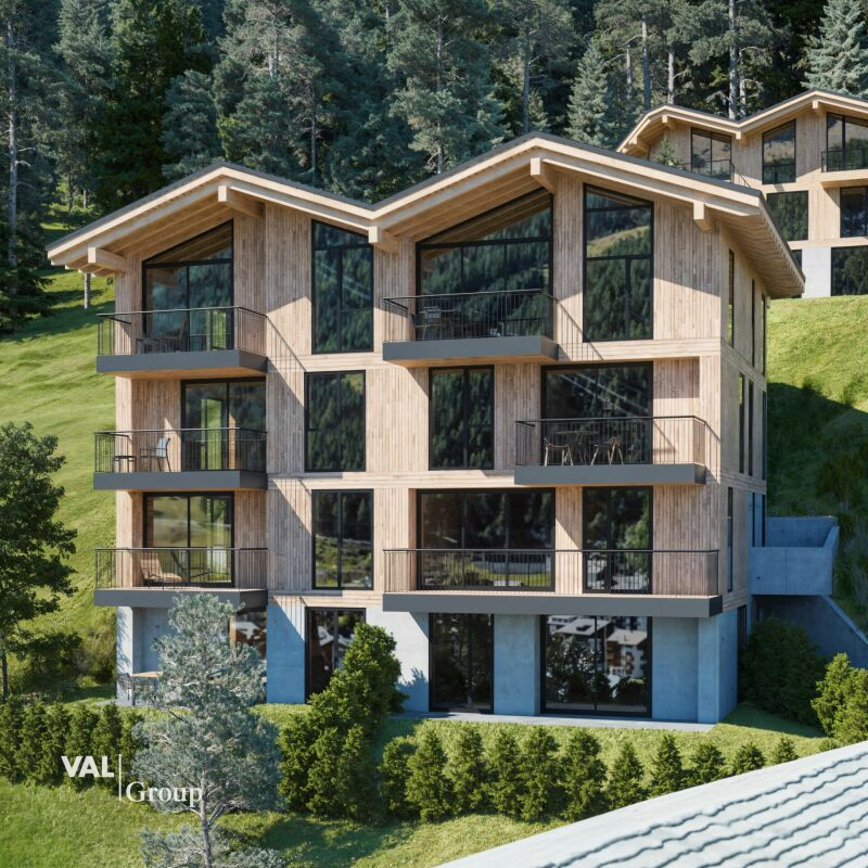Résidence Le Roc : appartements luxueux offrant un confort 5 étoiles et une vue panoramique sur les montagnes