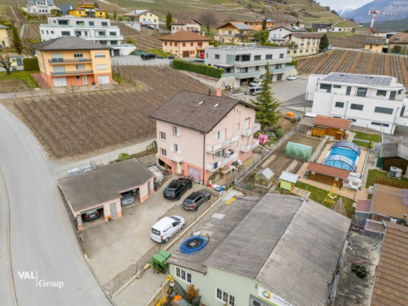 Schöne Aussichten in Salgesch – Renovierte Wohnung mit Charme und Komfort