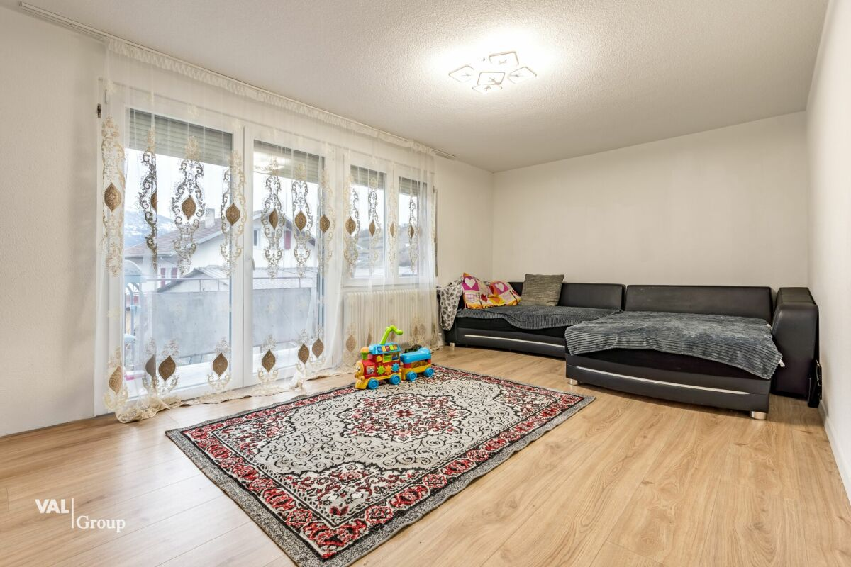 De belles perspectives à Salgesch - Appartement rénové alliant charme et confort
