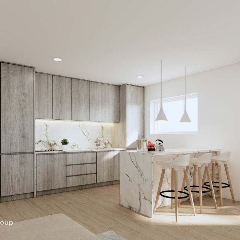 Brand new 3.5-room apartment in the heart of Saxon – Résidence Althéa
