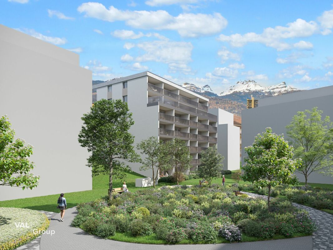 Zentrale Lage für dieses charmante 3,5-Zimmer-Wohnung