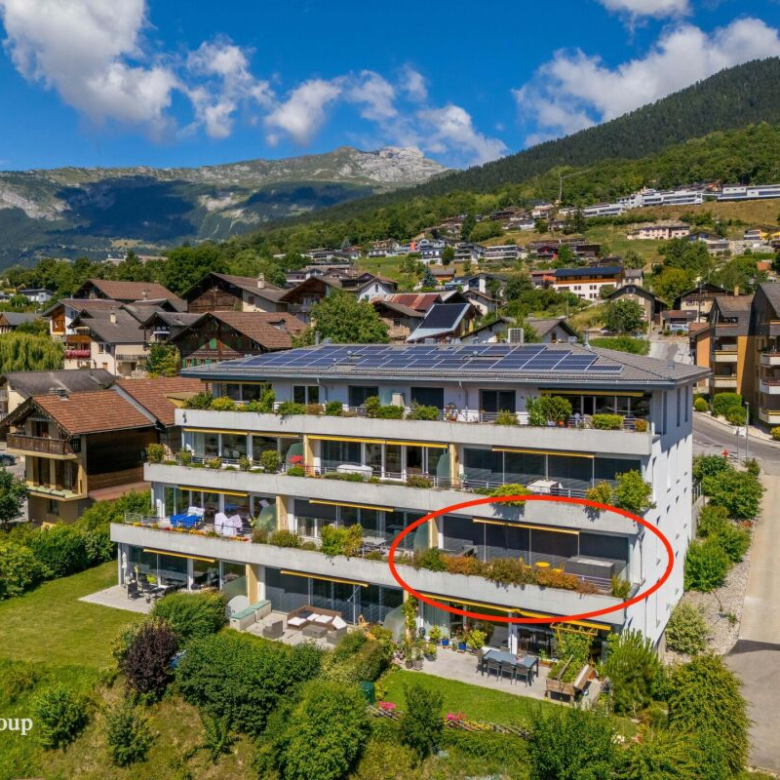Your new home in Savièse: a bright 5.5-room apartment with balcony