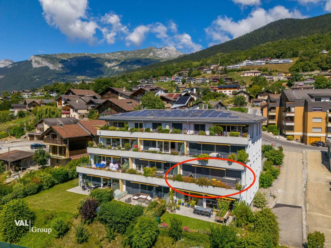 Your new home in Savièse: a bright 5.5-room apartment with balcony