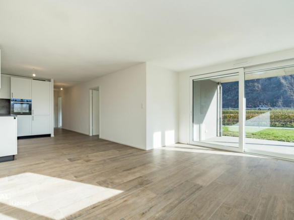 Elegante neue 3,5-Zimmer-Wohnung, die Komfort und Helligkeit vereint, mit Terrasse und privatem Garten