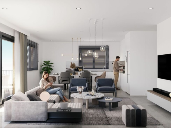 Helle 4,5-Zimmer-Wohnung mit modernem Grundriss