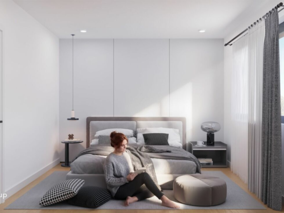Helle 4,5-Zimmer-Wohnung mit modernem Grundriss
