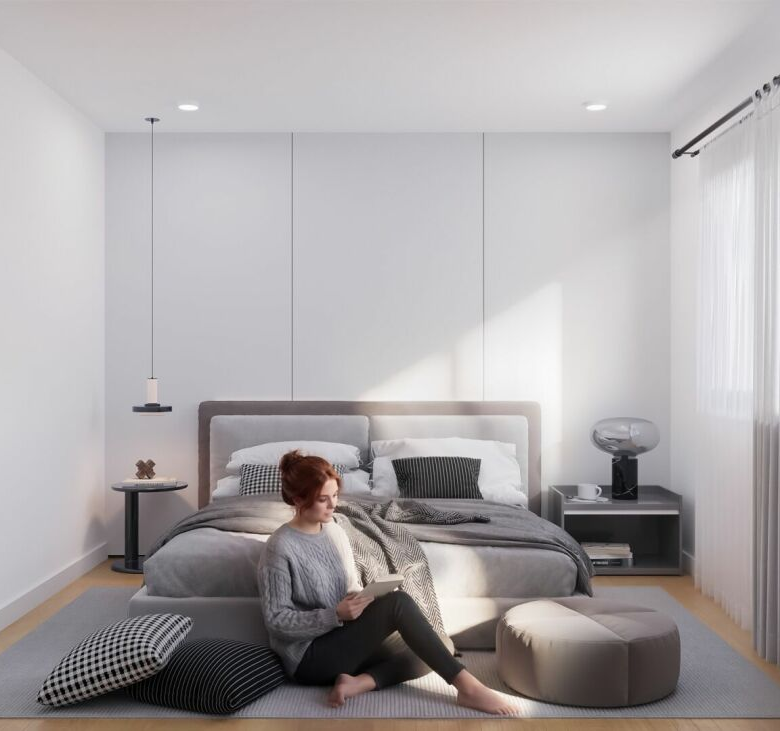 Moderne 3,5-Zimmer-Wohnung in einem Neubau mit grossem Balkon, in Susten