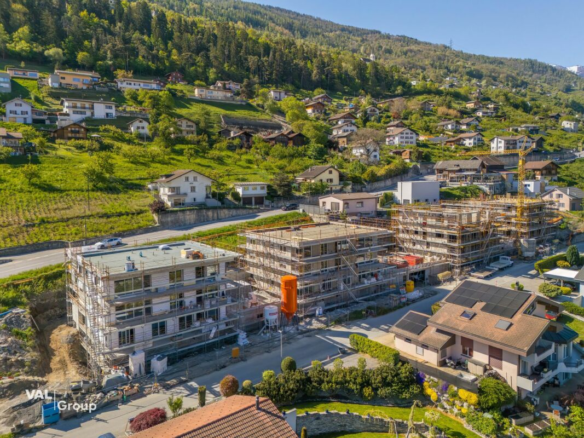 Eine neue 2,5-Zimmer-Wohnung mit aussergewöhnlichem Panoramablick