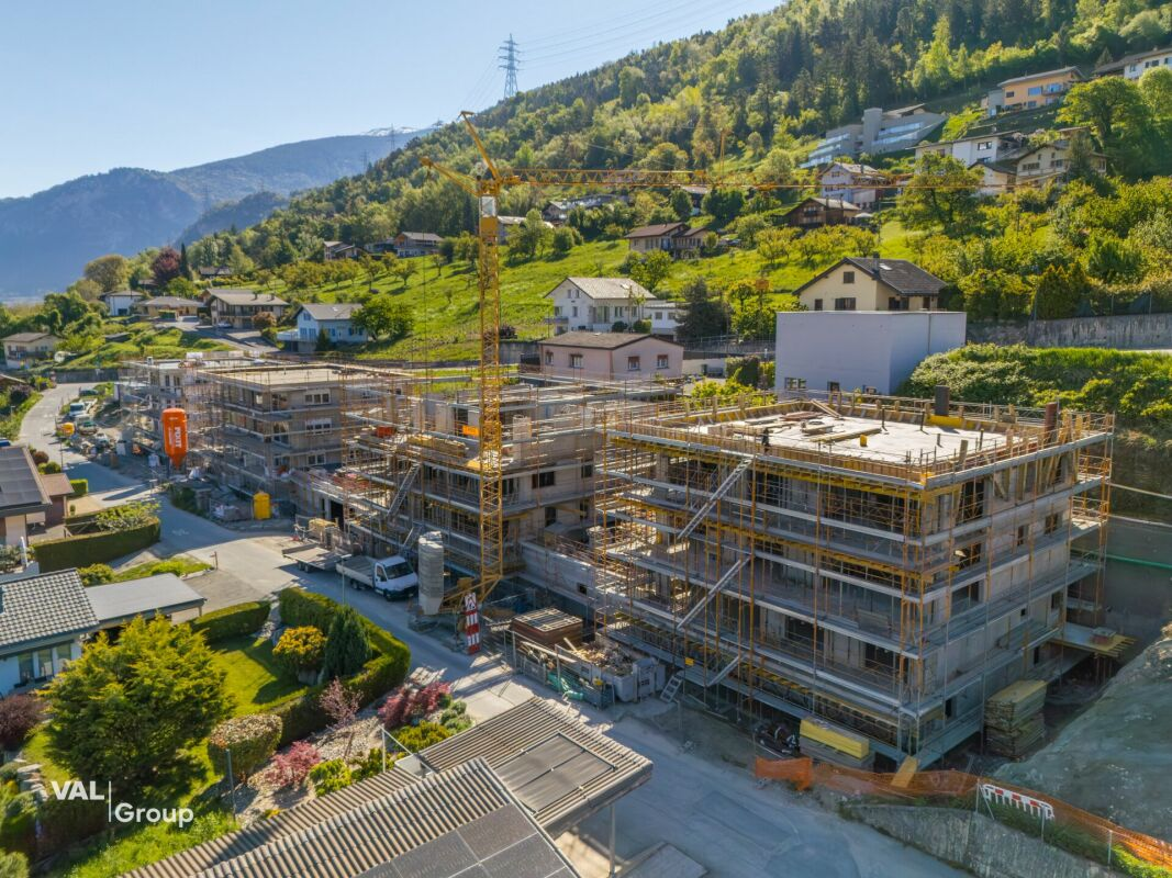 A new 2.5-room apartment offering an exceptional panoramic view
