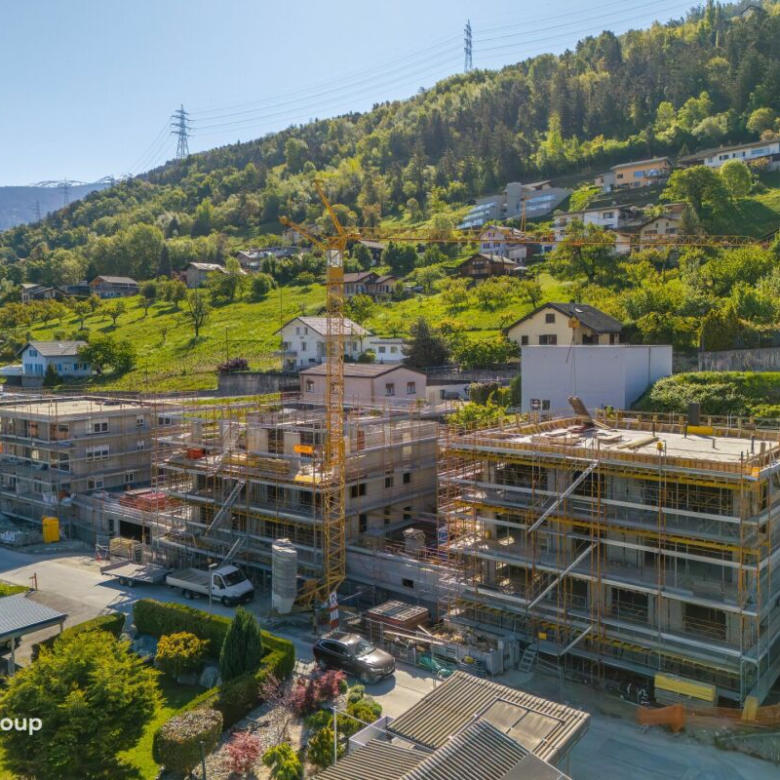 A new 2.5-room apartment offering an exceptional panoramic view