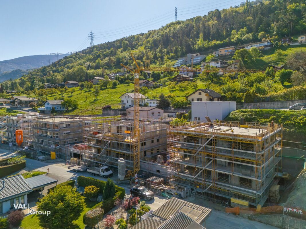 A new 2.5-room apartment offering an exceptional panoramic view