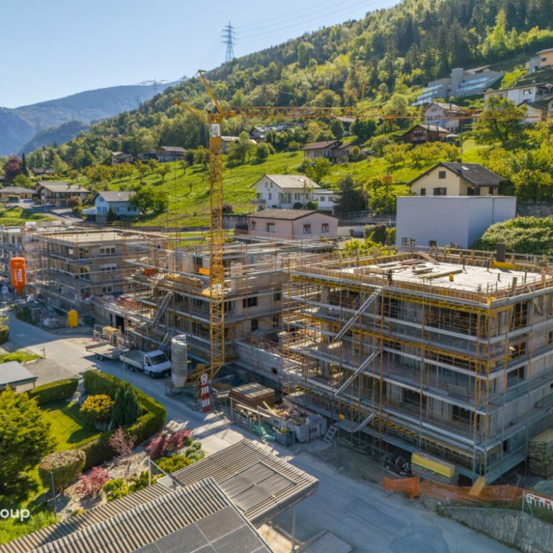 Appartement moderne avec un grand balcon