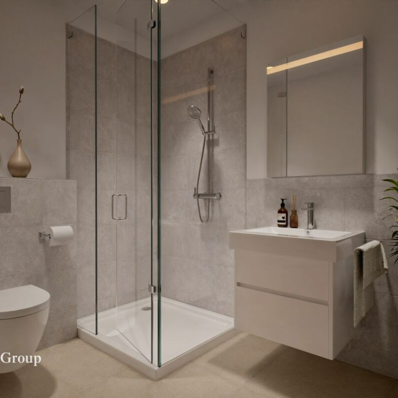 Appartement moderne avec un grand balcon