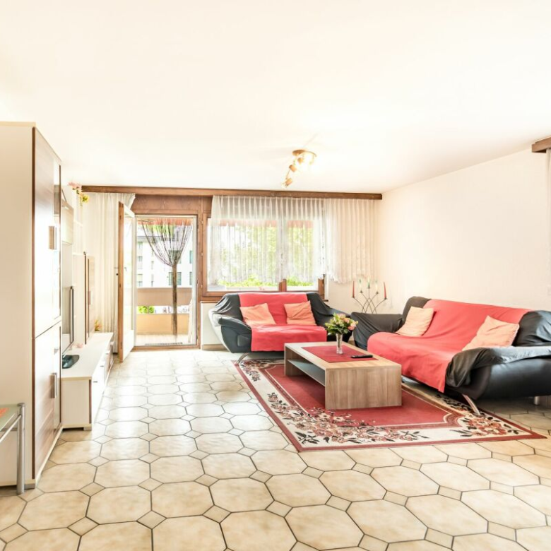 4.5-room apartment, balcony, panoramic view of the mountains