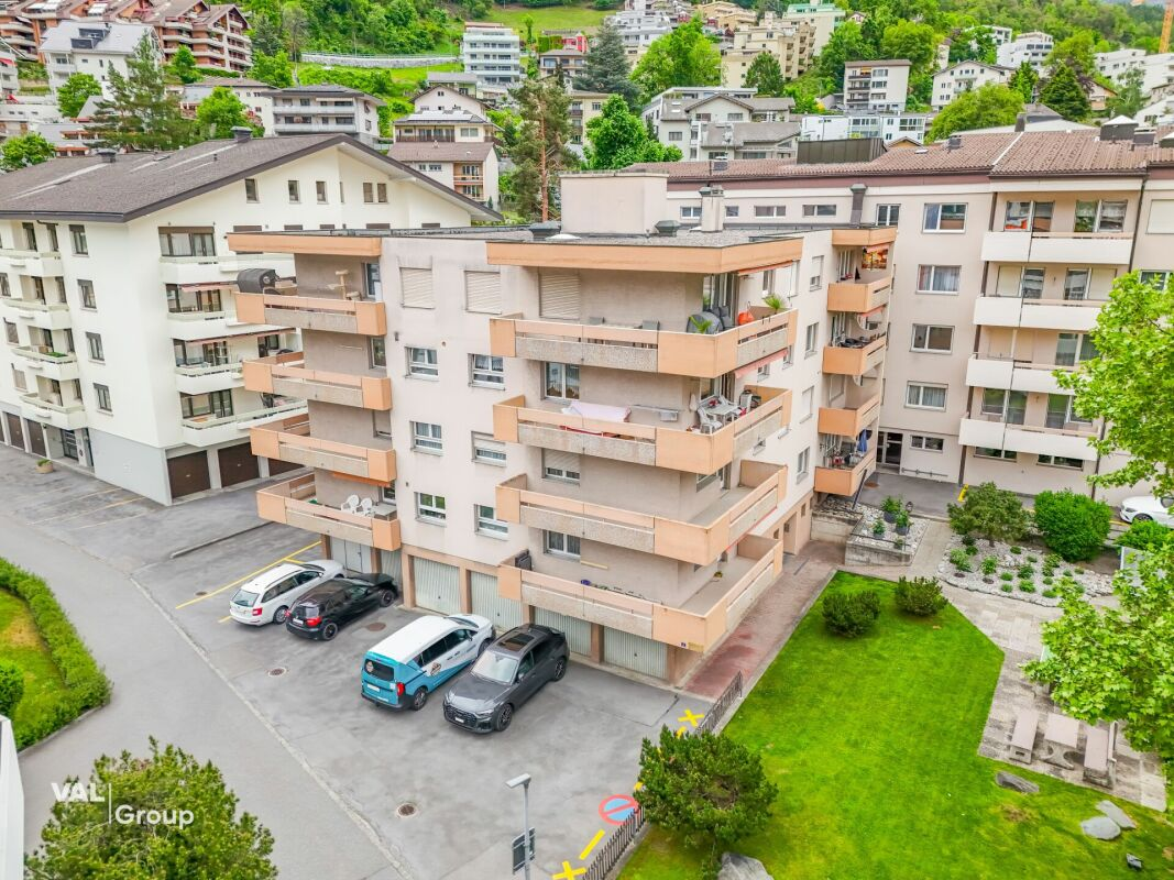 4.5-room apartment, balcony, panoramic view of the mountains