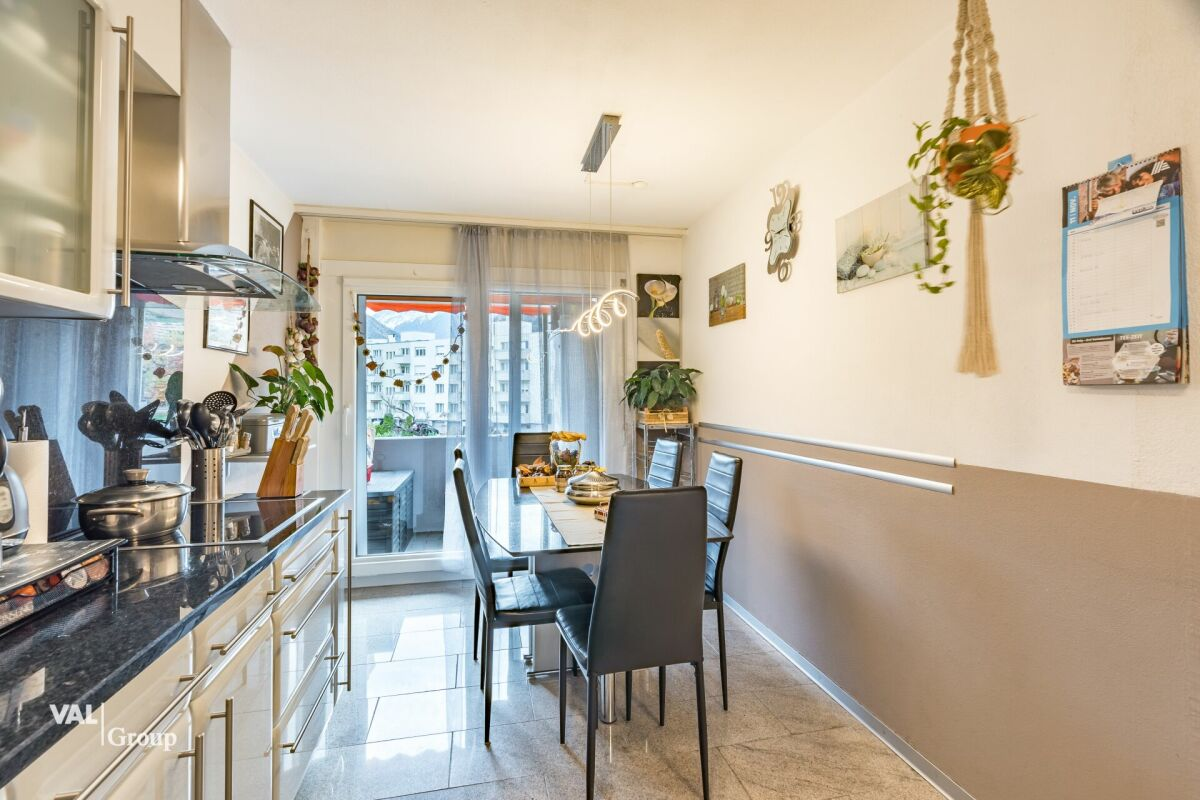 Un logement alliant confort et vue imprenable - Appartement de 4,5 pièces dans un emplacement privilégié à Viège