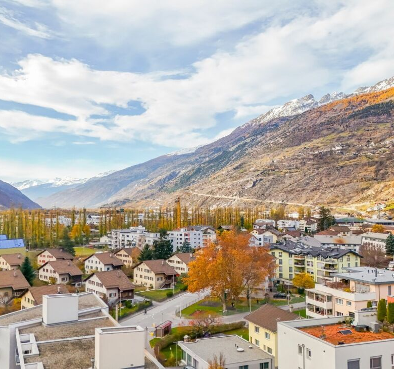 Un logement alliant confort et vue imprenable - Appartement de 4,5 pièces dans un emplacement privilégié à Viège