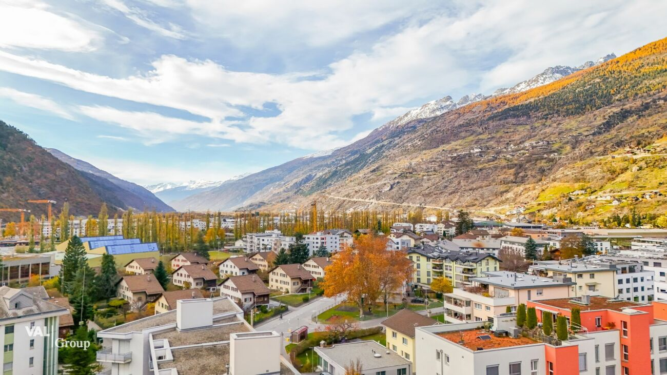 Un logement alliant confort et vue imprenable - Appartement de 4,5 pièces dans un emplacement privilégié à Viège
