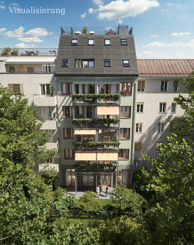 Attic apartment with urban lifestyle in the 3rd district