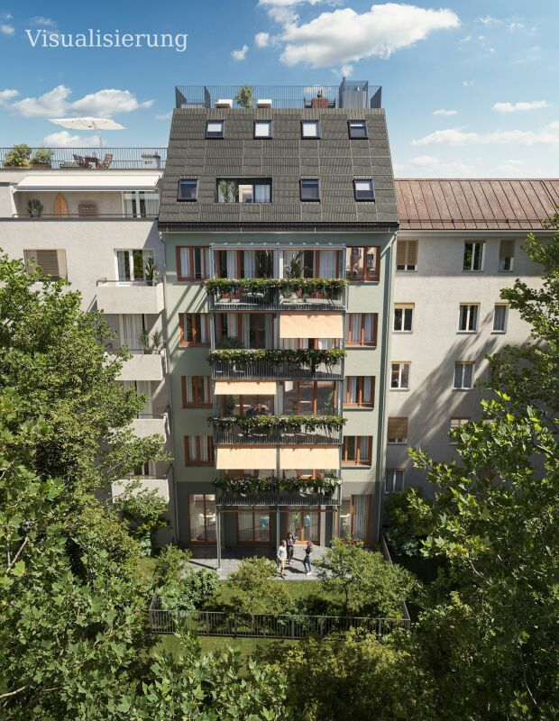 Attic apartment with urban lifestyle in the 3rd district