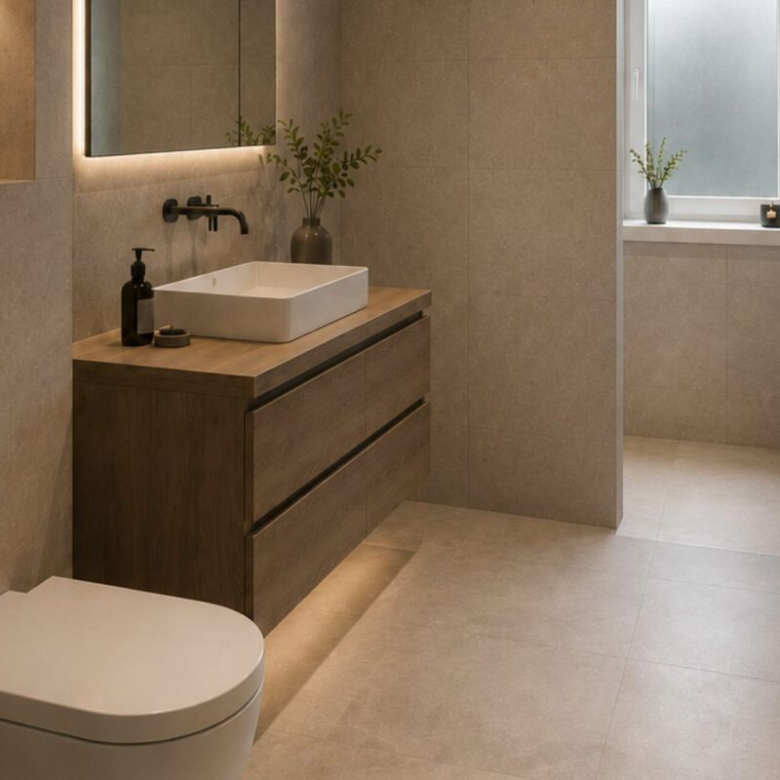 Magnifique attique, avec deux belles terrasses et un jardin privé au rez-de-chaussée