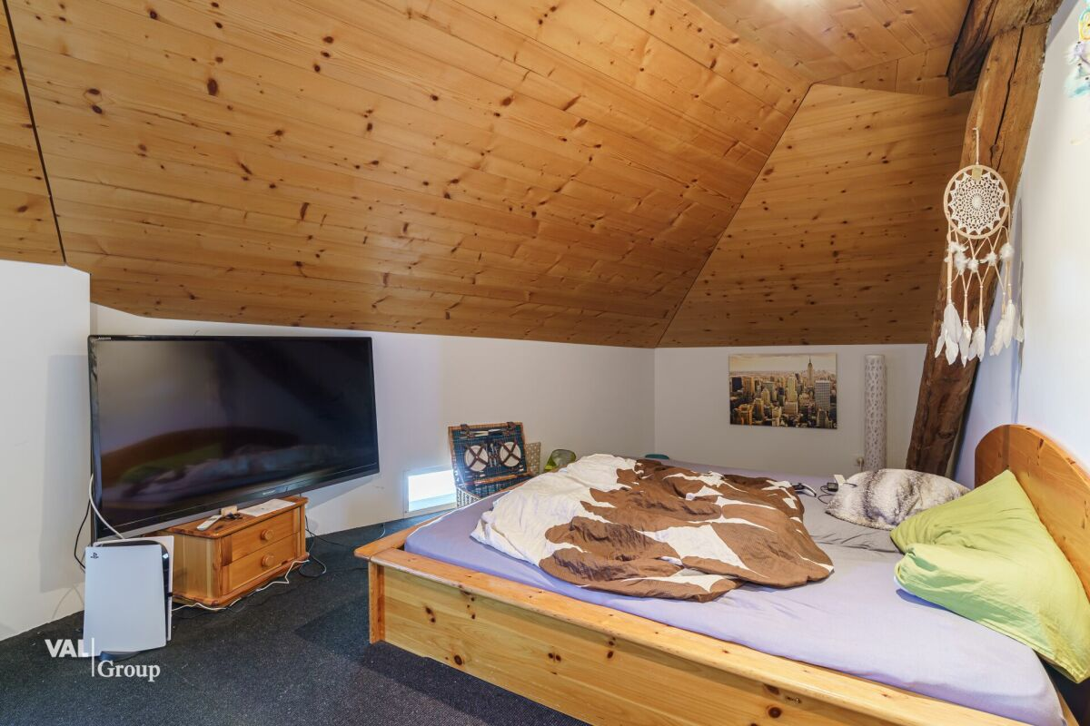 An attractive penthouse with a gallery and high-end finishes
