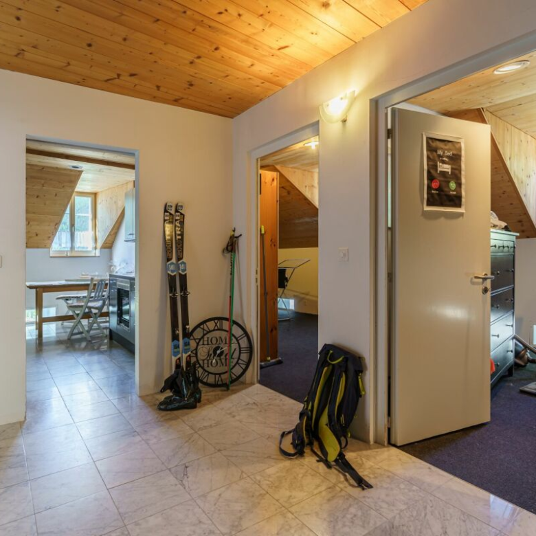 An attractive penthouse with a gallery and high-end finishes