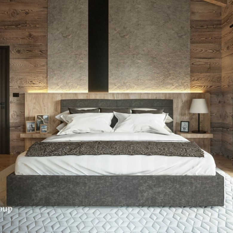 Résidence Le Roc : luxueux appartement en attique offrant un confort 5 étoiles et une vue panoramique sur les montagnes