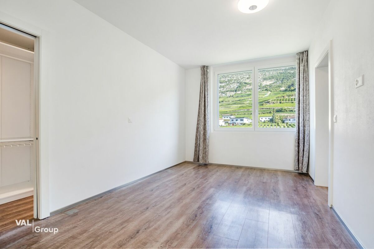 Modern duplex apartment in attic with panoramic mountain view