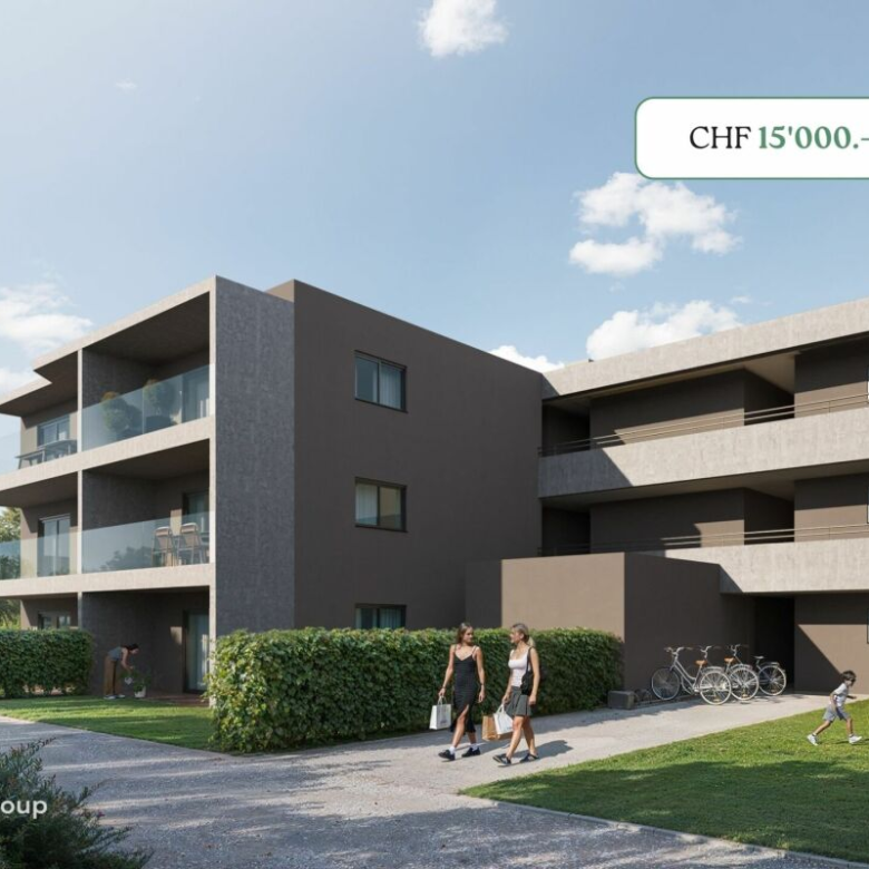 Building land for 3 single-family houses with approved construction project