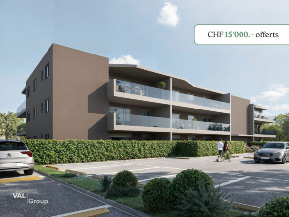 Votre appartement de 3,5 pièces en attique avec terrasse et 15’000 CHF offerts