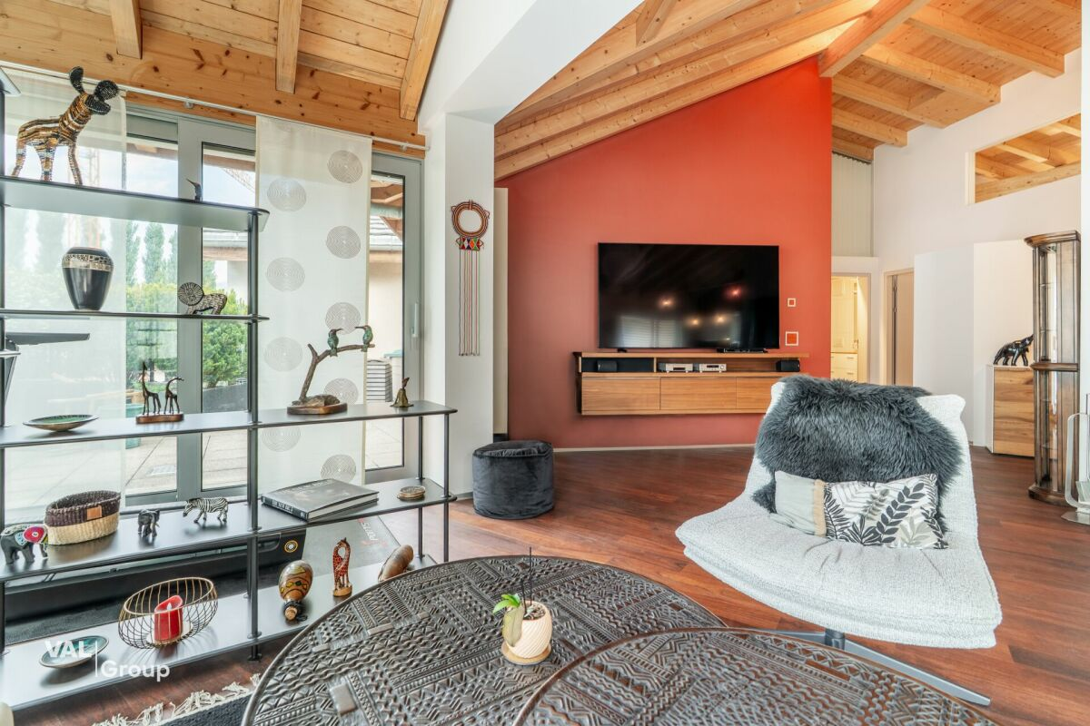Appartement-penthouse exclusif de 4,5 pièces avec une grande terrasse et un sauna à Viège