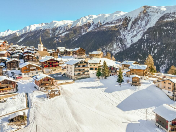 Bauland in Bellwald – zentrale und sonnige Hanglage