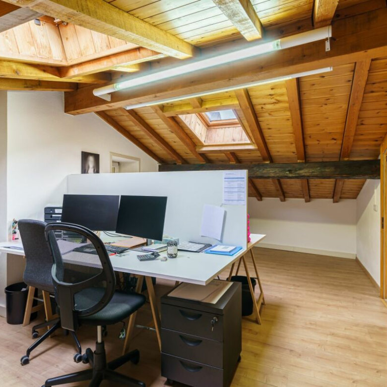 Characteristic house with loft to rent in Brig-Glis: central, bright and versatile