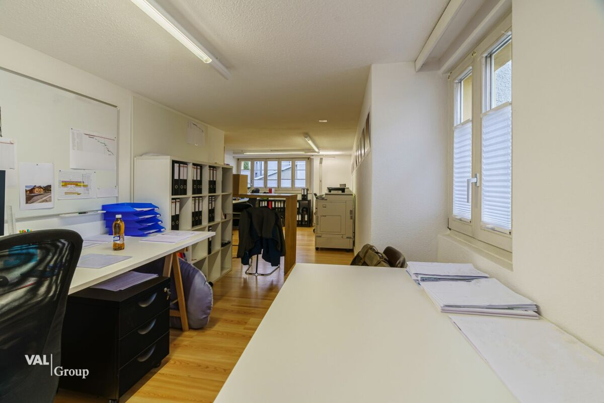 Characteristic house with loft to rent in Brig-Glis: central, bright and versatile
