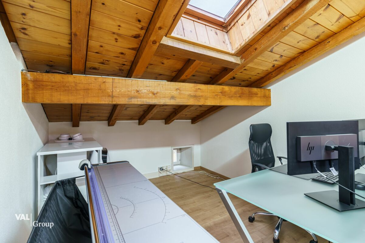 Characteristic house with loft to rent in Brig-Glis: central, bright and versatile