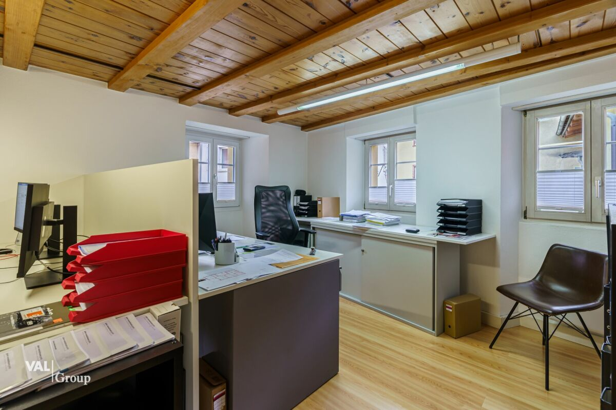 Characteristic house with loft to rent in Brig-Glis: central, bright and versatile