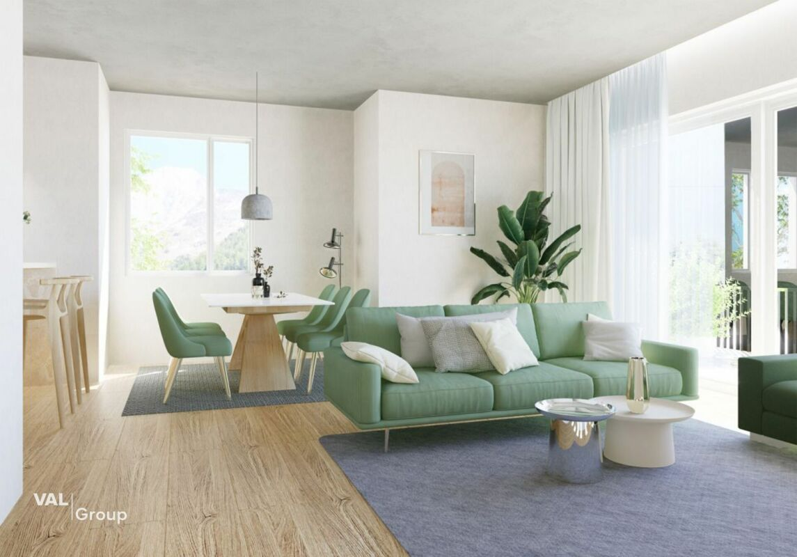 Appartement mansardé dans un immeuble neuf - Un cadre de vie moderne dans le charmant Lötschental