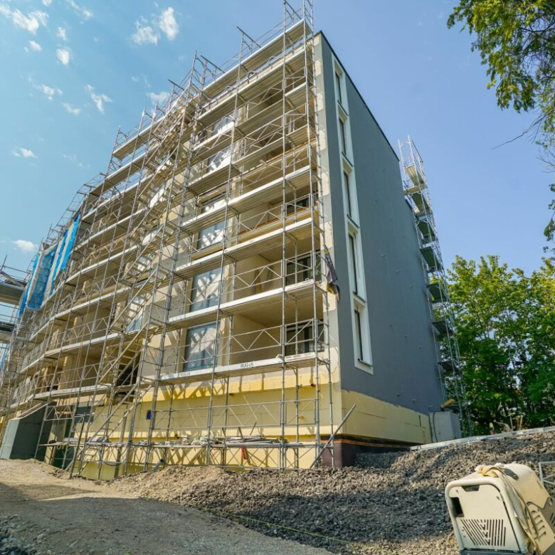 Modern urban apartment of 2.5 rooms in a new building in the Enge neighborhood