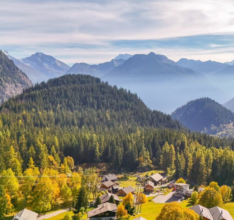 Building land in Blatten near Naters – quiet location in the hamlet of Rischinen with breathtaking views