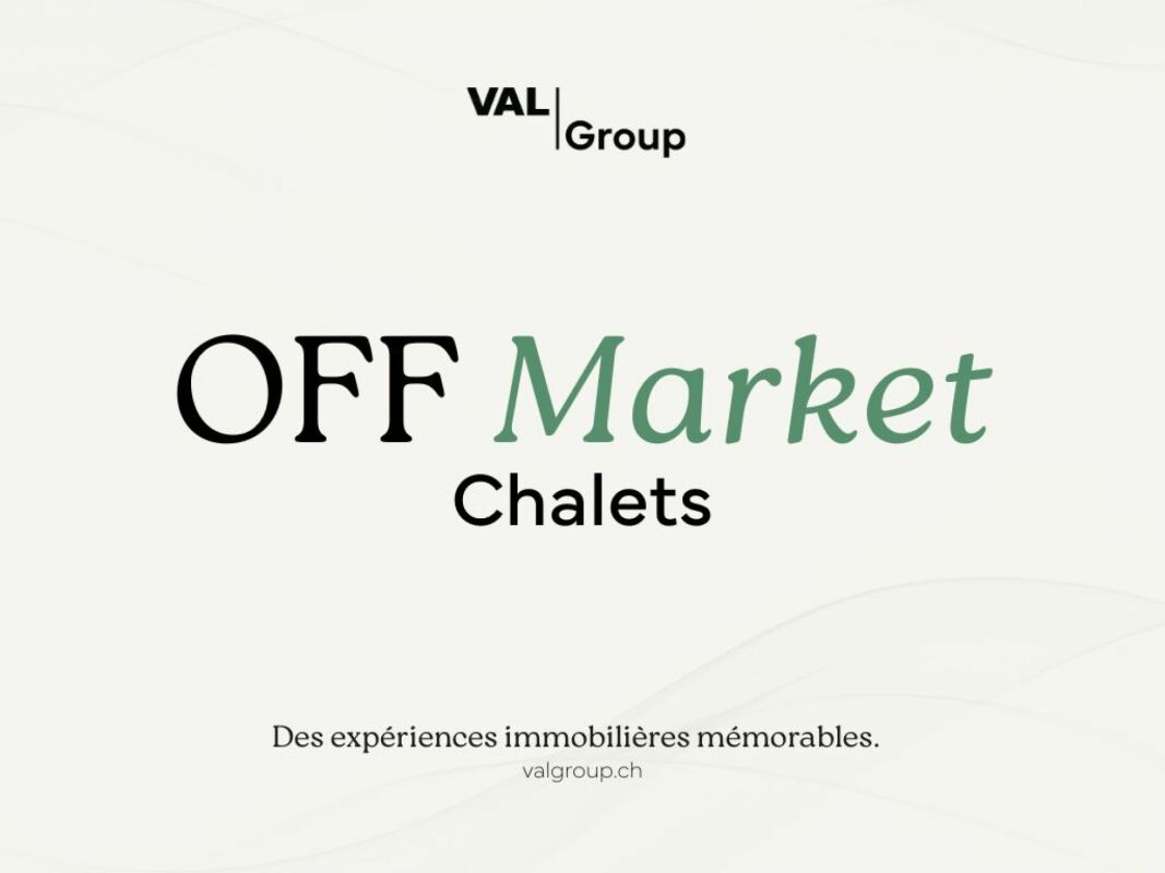Off-market – Three exceptional new chalets for primary residence