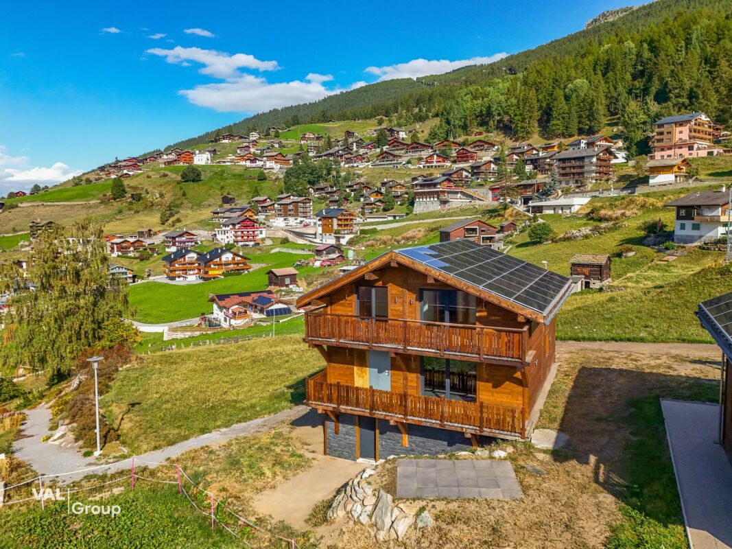 Das letzte Chalet: Neubau mit Zweitwohnsitz in Grächen