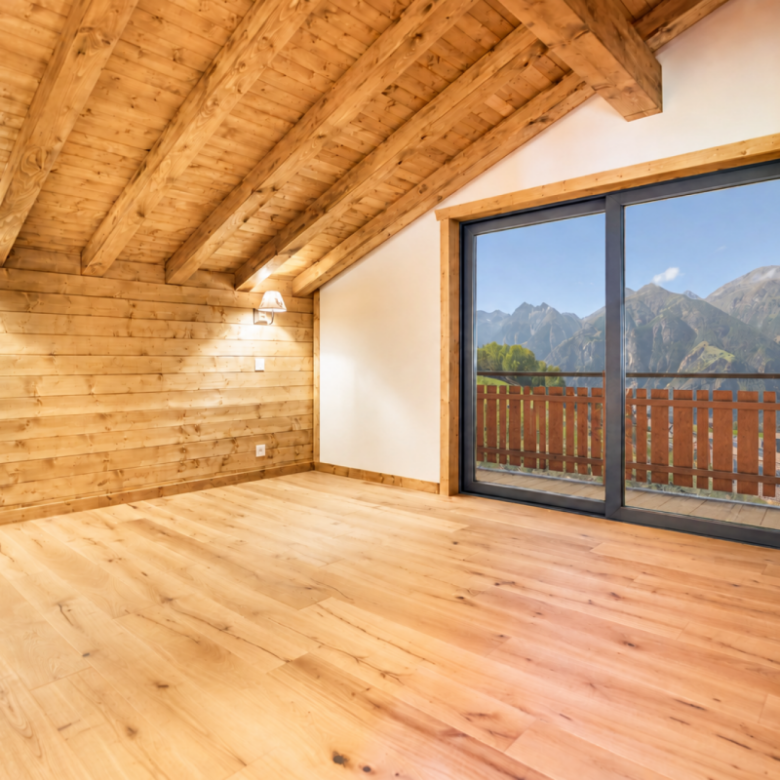 Das letzte Chalet: Neubau mit Zweitwohnsitz in Grächen