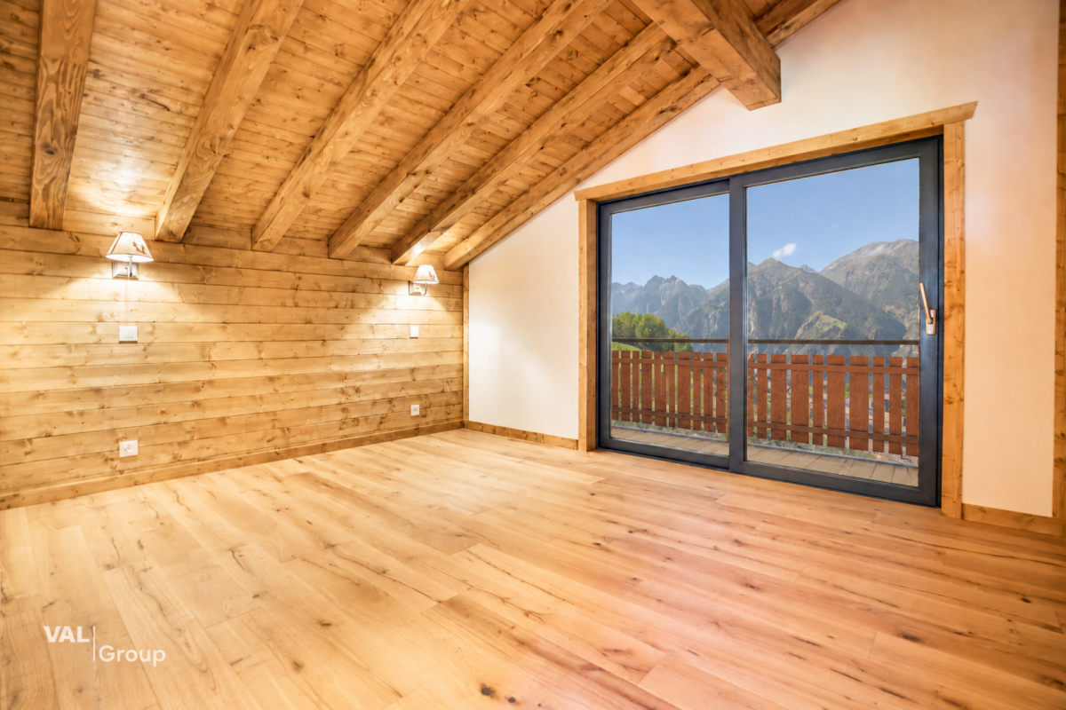 Das letzte Chalet: Neubau mit Zweitwohnsitz in Grächen