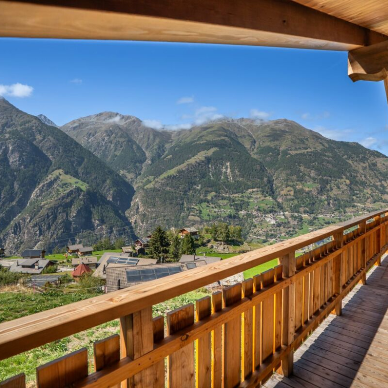 Das letzte Chalet: Neubau mit Zweitwohnsitz in Grächen