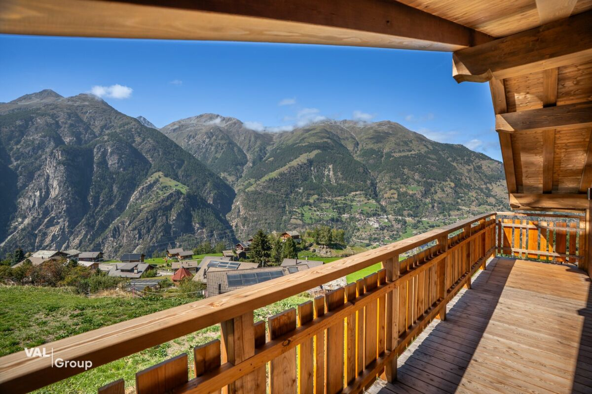 Das letzte Chalet: Neubau mit Zweitwohnsitz in Grächen