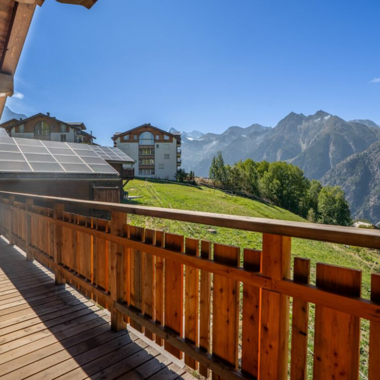 Das letzte Chalet: Neubau mit Zweitwohnsitz in Grächen