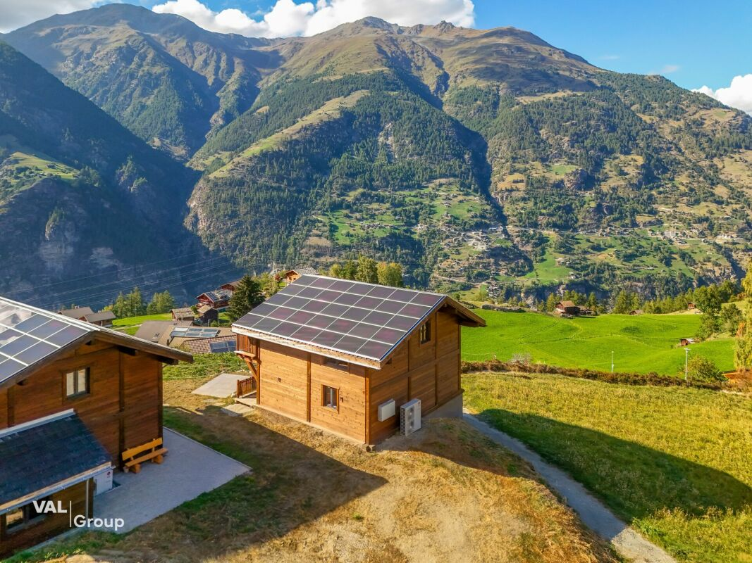 Das letzte Chalet: Neubau mit Zweitwohnsitz in Grächen