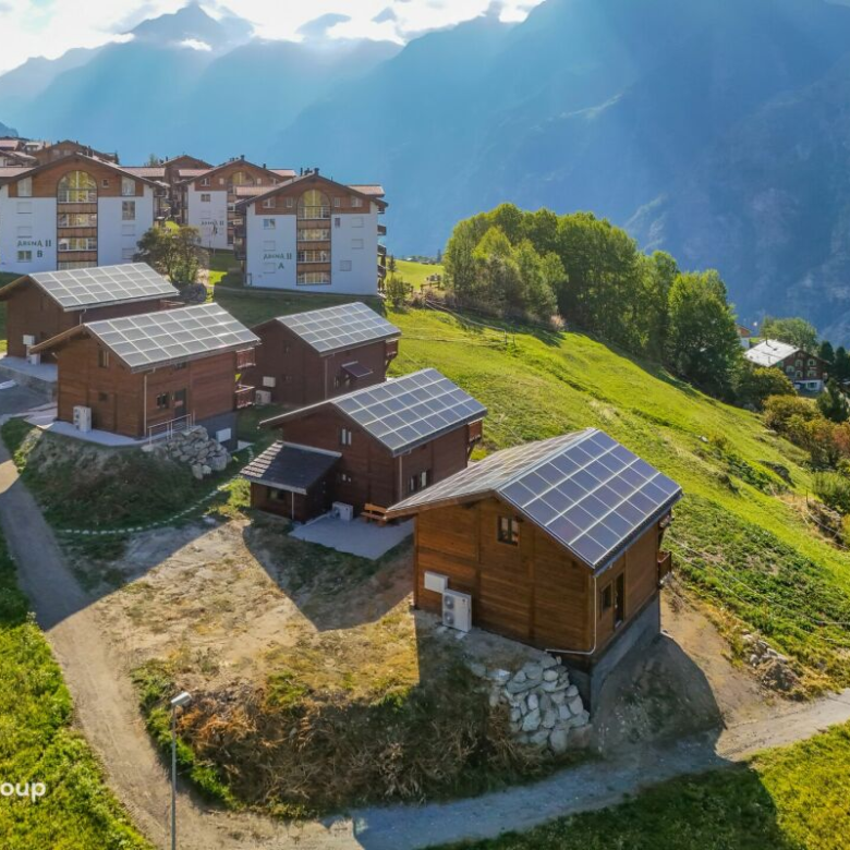 Das letzte Chalet: Neubau mit Zweitwohnsitz in Grächen